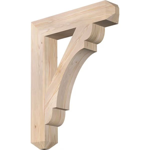 Olympic Craftsman Smooth Bracket, Douglas Fir, 5 1/2